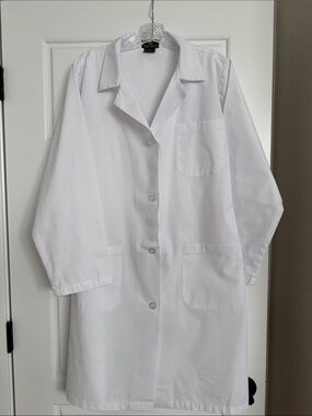 White Lab Coat Jacket - Women’s Medical Coat